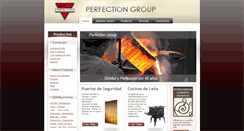 Desktop Screenshot of perfectiongroup-cr.com